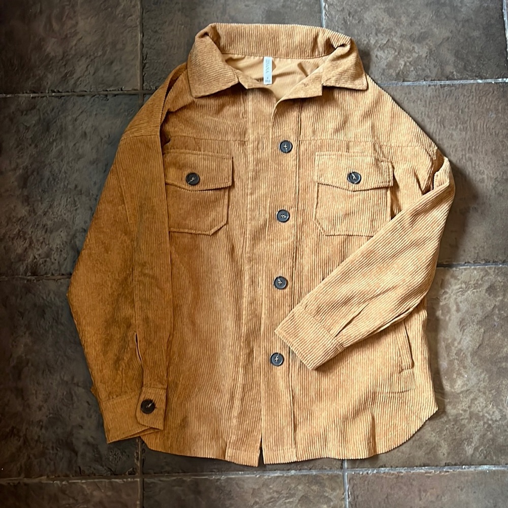 ZENANA CORDUROY SHACKET